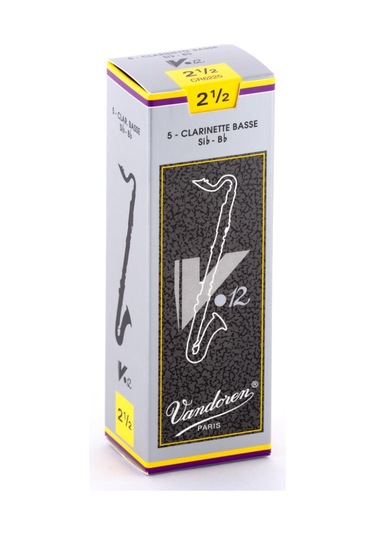 Vandoren Klarnet Kamış V12 No.2,5 Bas - Kutu