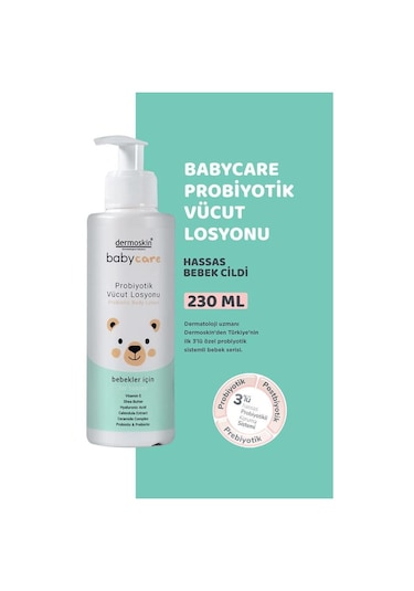 Dermoskin BabyCare Probiyotik Vücut Losyonu 230 ML
