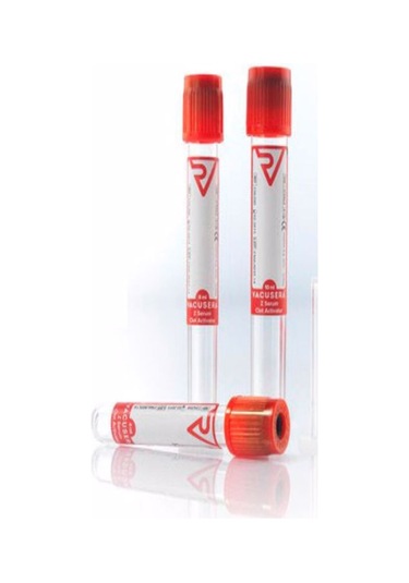 Vacusera Boş Kan Tüpü Kırmızı 9 ML