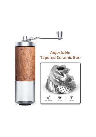 Kahve Çekirdeği Değirmeni Taşınabilir Ahşap Tahıl Paslanmaz