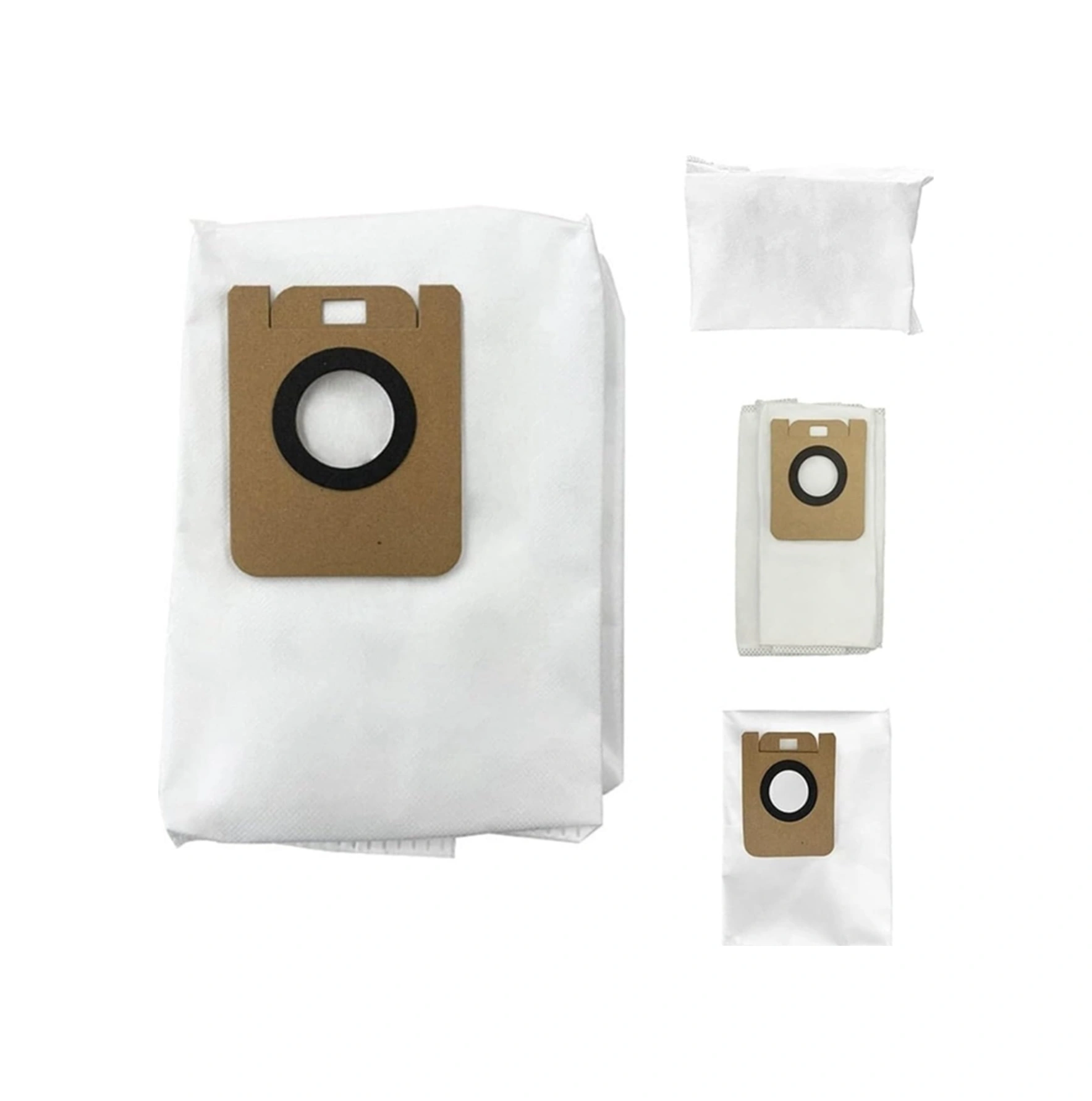 Dofolink Dreame D10 Plus Robot Süpürge İçin Uyarlanmış 10'lu Nonwoven Toz Torbası - Aksesuar Ve Sarf Malzeme Diğer