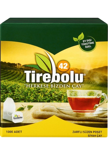 Tirebolu42 Süzen Poşet Siyah Çay 1000'li