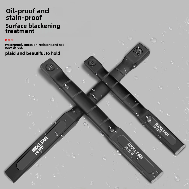 Hombey Endüstriyel Çelik Mermer Kesici - Krom Vanadyum Bıçaklı, Sert Malzeme İçin Hassas Kesim, 6" Siyah Oksit Düz Morçuk