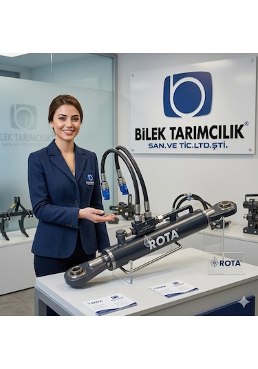 Hidrolik Orta Kol 60 Cm Dar Delik Rota