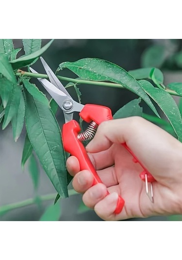 Oldfriend Klo Cl Ağır Hizmet Bahçe Makası Kırmızı Dayanıklı Ergonomic Budama Kesme