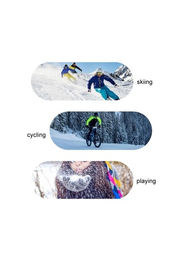 Jzcat 1 Çift Wz-204 Rüzgar Geçirmez Ve Sıcak Tutan Eldiven - Pembe