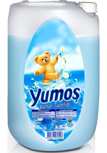 Yumoş Çamaşır Yumuşatıcısı Bahar Tazeliği 5 L