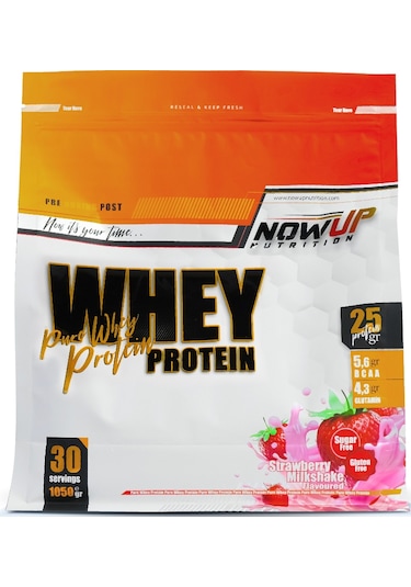 Nowup Nutrition Whey Protein Strawberry Milkshake 1050 Gr