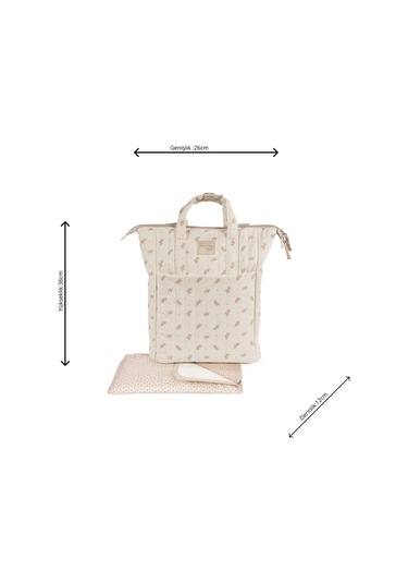 Walking Mum Mimosa Bebek Bakım Sırt Çantası Pink Pembe