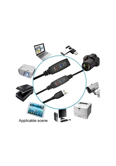 Novahub Usb 3.0 Erkek-dişi Süper Hızlı Uzatma Kablosu, 5m Uzunluk