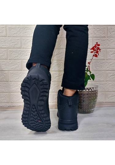 Jump 29652 Siyah Waterproof Kaymaz Rahat Erkek Bot 001