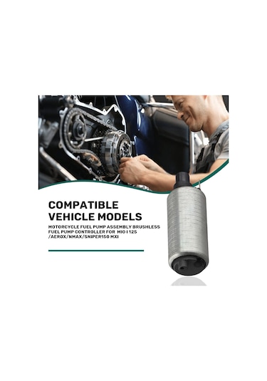 Synodicmonth Yamaha Mıo I 125/aerox/nmax/snıper150 Mxı İçin Motosiklet Yakıt Pompası Montajı Fırçasız Yakıt Pompası Kontrol Cihazı