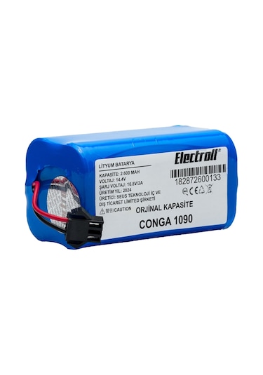 Conga 1090 Batarya 2600mah Pil Robot Süpürge Batarya