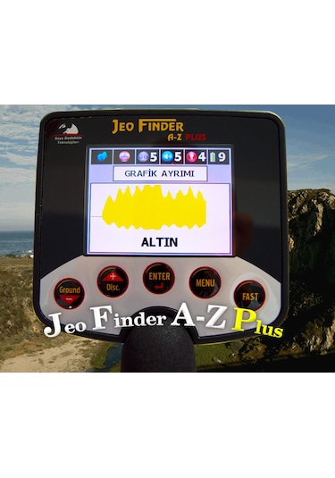 Jeofinder Plus Dedektör 2D Sistem