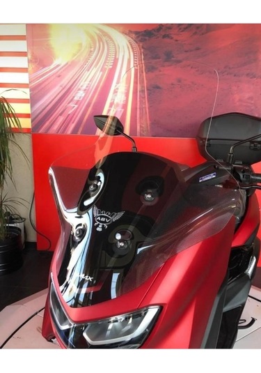 ABV Yamaha N-Max El Korumalı Şeffaf Tur Camı 73.5x58 cm (21-25) + Vida Takımı