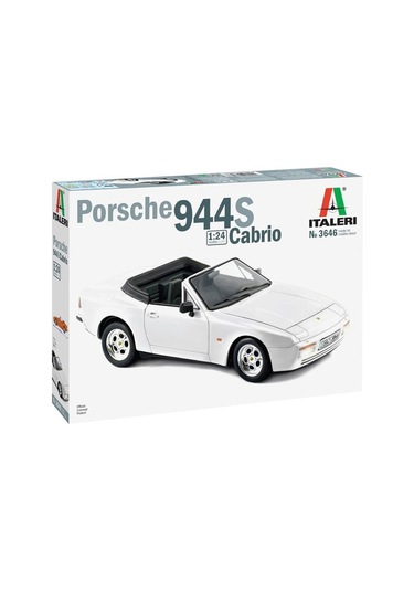 Italeri 3646s 1/24 Porsche 944 S Cabrio Araba Demonte Plastik Maketi