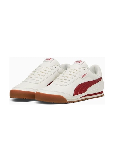 Puma Turino Iı 397452 06 Unisex Sneaker Ayakkabı Krem Bordo 36-45 Krem