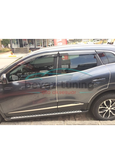 Renault Kadjar Cam Rüzgarlığı 4Lü Kromlu 2015-2016-2017-2018 Nike