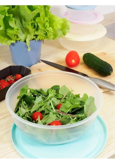 Ho'me Yemek Saklama Kapları Seti 4 Parça 111450192 Açık Mavi