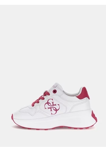 Guess Luckei 4g Logolu Kadın Spor Ayakkabı Flplucele12 Fuşya