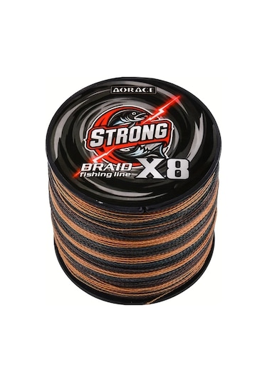 Techbloom Dayanıklı 8 Kat Örgülü Misina B 10 0 55mm 100lb 300m 328yd Tuzlu Su Balıkçılığı İçin Kamuflaj Desenli Polietilen Ana Hat