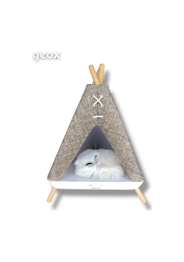 Tent Shape Kedili Masa Lambası, Gece Lambası, Abajur