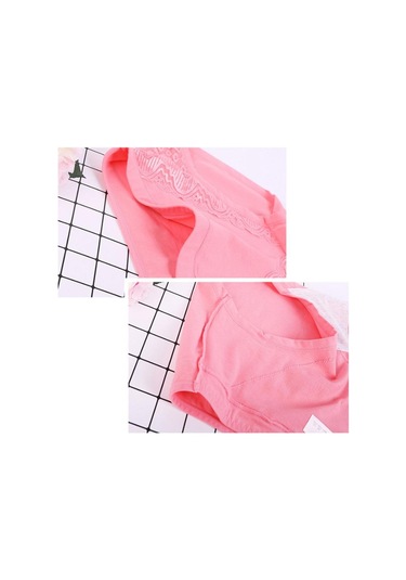 Kırmızı 1pc İç Pamuk Dantel Artı Boyutu Külot Lingeries Yüksek Bel Orta Yaşlı Kadın Külot Kırmızı Kırmızı 1pc İç Pamuk Dantel Artı Boyutu Külot Lingeries Yüksek Bel Orta Yaşlı Kadın Külot Kırmızı