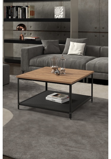 Retodesign Kare Orta Sehpa 70cm 1054