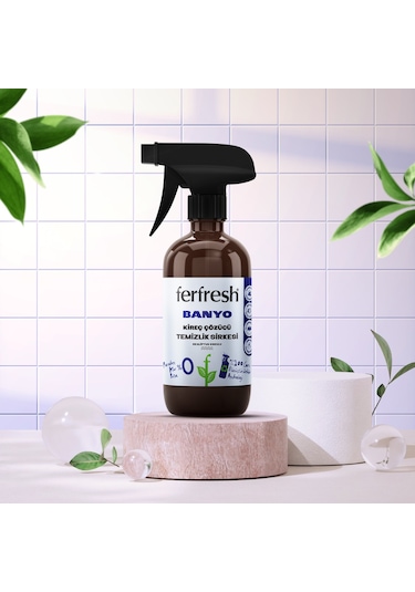 Ferfresh Banyo Kireç Çözücü Temizlik Sirkesi 3 x 450 ML