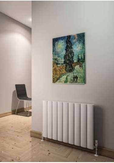 Warma Serez Yatay Alüminyum Radyatör 850x600 Pütürlü Antrasit 7946