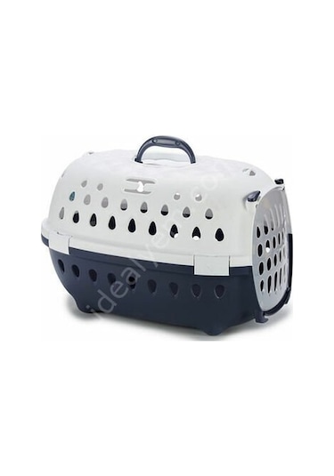 Stefanplast Travel Chic Köpek ve Kedi Taşıma Kafesi Lacivert