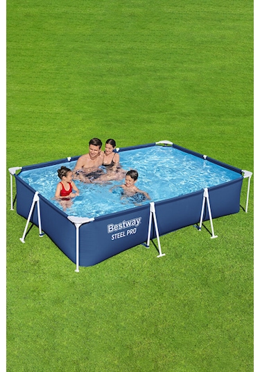Bestway Büyük Prefabrik Havuz 300x201x66cm 56404 Mavi