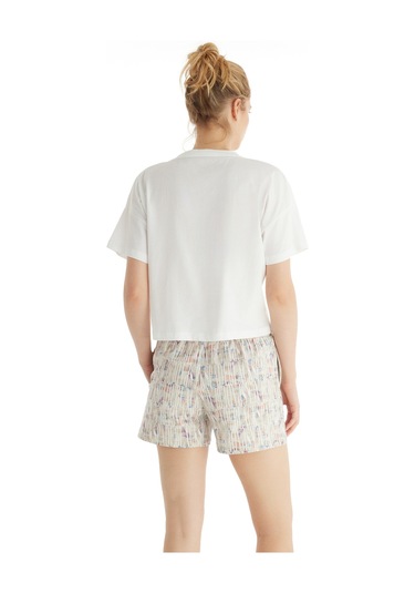 Blackspade Kadın Şort 60556 - Desenli Desenli