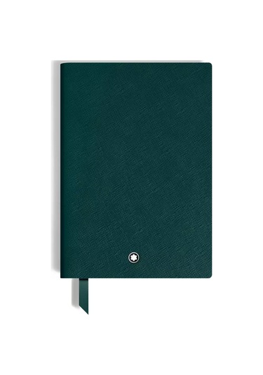 Montblanc Saffiano Deri Yeşil Orta Boy Defter 134780