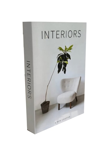 2025-692 Interıors Dekoratif Kitap Kutusu