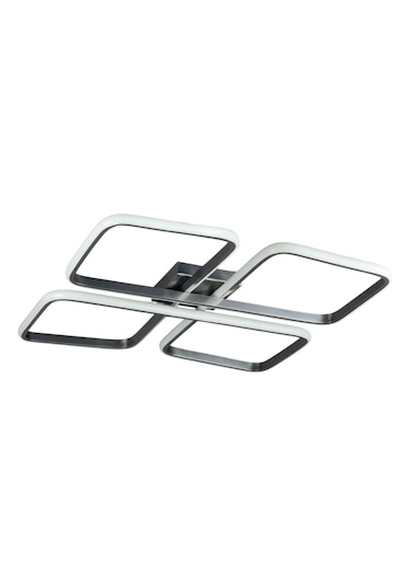 Specula Gri Renk Beyaz Ledli - Mutfak - Salon Led Avize Gri