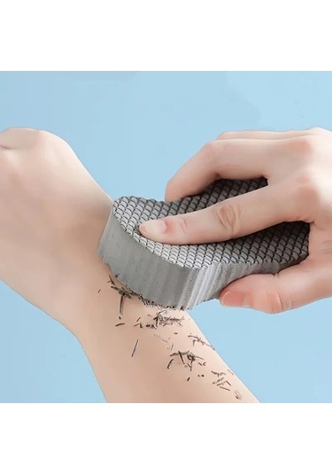 Fochsia Mavi 1/4 Adet Ultra Yumuşak Peeling Banyo Süngeri Yeniden Kullanılabilir Vücut Yıkama Mavi