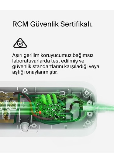 Belkin Surge Plus Priz Dalgalanma Koruyucu 2.4a, 2m Kablo , Beya