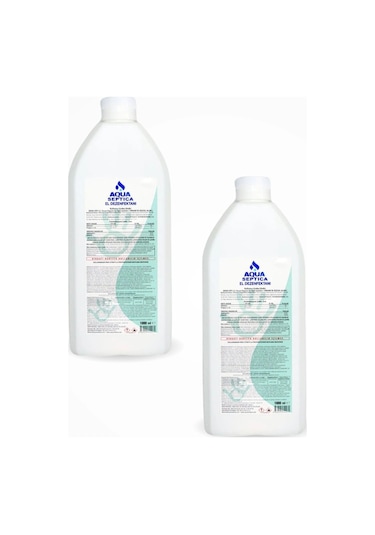 Aqua El Ve Cilt Septica Dezenfektanı 1lt - 2 Adet