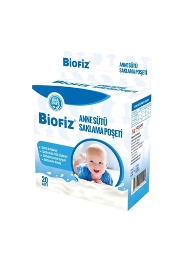 Biofiz Anne Sütü Saklama Poşeti 20'li 8681457002292