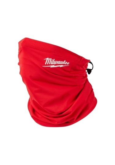 Milwaukee Toz Geçirmez Yüz Koruyucu Boyunluk - Kırmızı 4932493094 Kırmızı