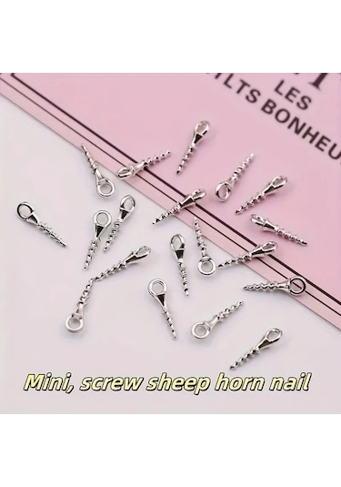 Fochsia 30 Adet Mini Dıy Metal Vidalı Askı: Duvar, Çerçeve, Dolap İçin Diğer