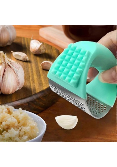 2024 Yükseltilmiş Paslanmaz Çelik Sarımsak,çamur Presi Çok Renkli