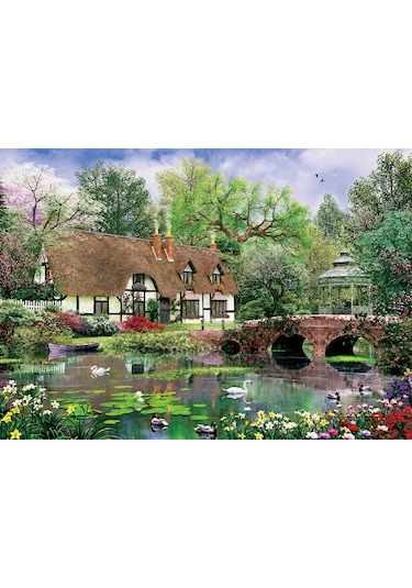 Art Puzzle Nilüfer Çiçekleri 1000 Parça Puzzle