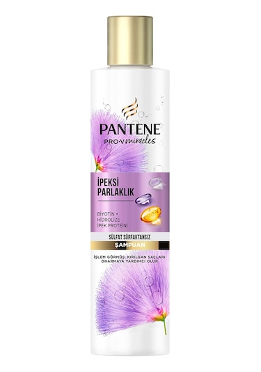 Pantene PRO-V İpeksi Parlaklık Sülfatsız Şampuan 225 ML