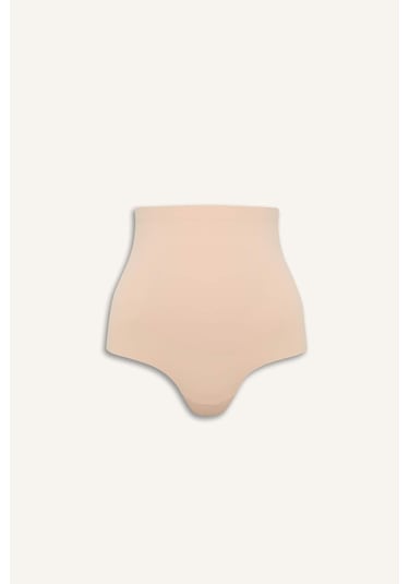 Defacto Ten Rengi Yüksek Bel Slip Korse-fall İn Love E4742ax25smbg392 Bej