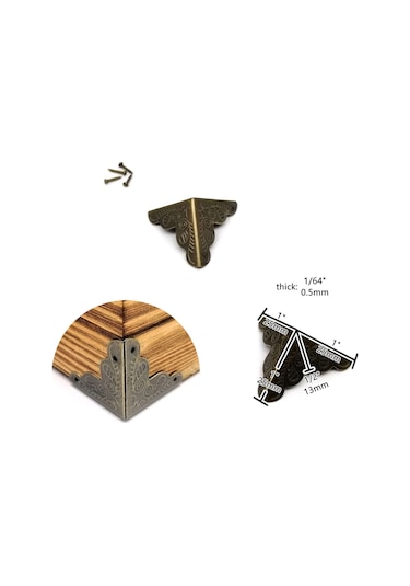 12 Adet Tepeli Kuyruk Tam Kapak Çivi Deliği Üç Taraflı Demir