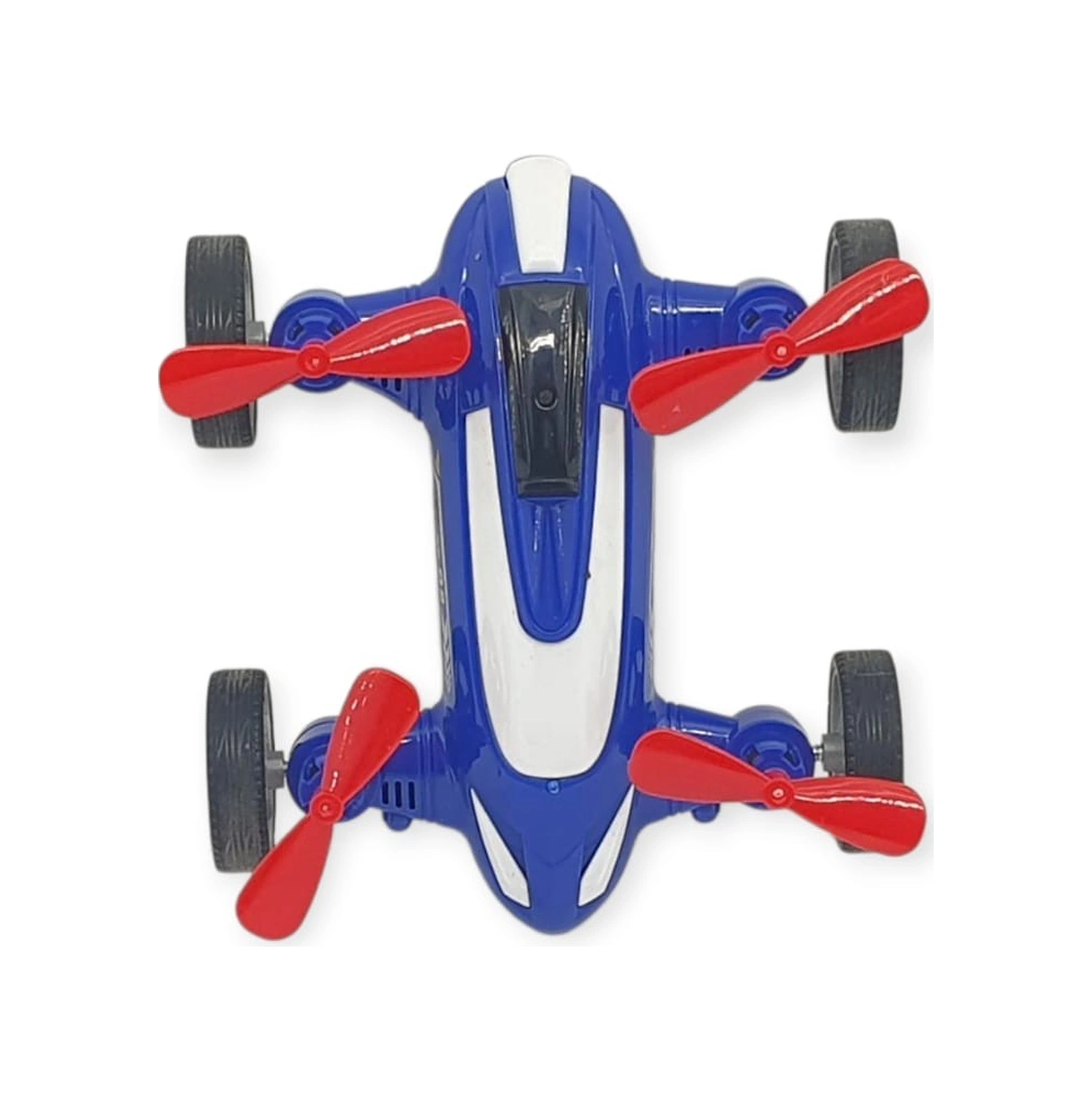 Sürtmeli Drone Araba Hareketli Pervane - Mavi Çok Renkli