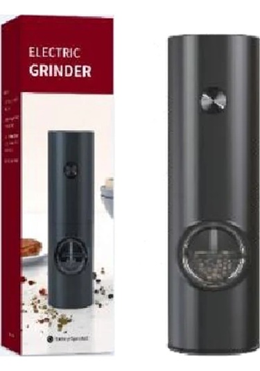 Liangmei Elektrikli Otomatik Tuz Ve Karabiber Öğütücü Baharat -