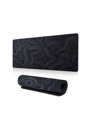 Cbtx 300 700 3mm Büyük Mouse Pad Soyut Desen Kaymaz Bilgisayar Dizüstü Masaüstü Mat - Line-15
